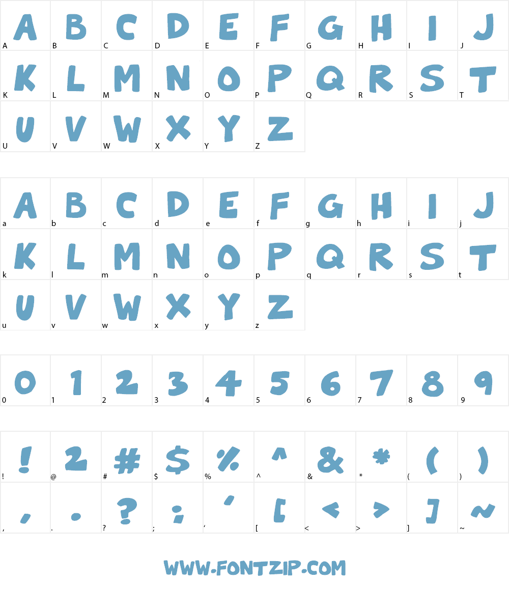 Toon Cats Font Character